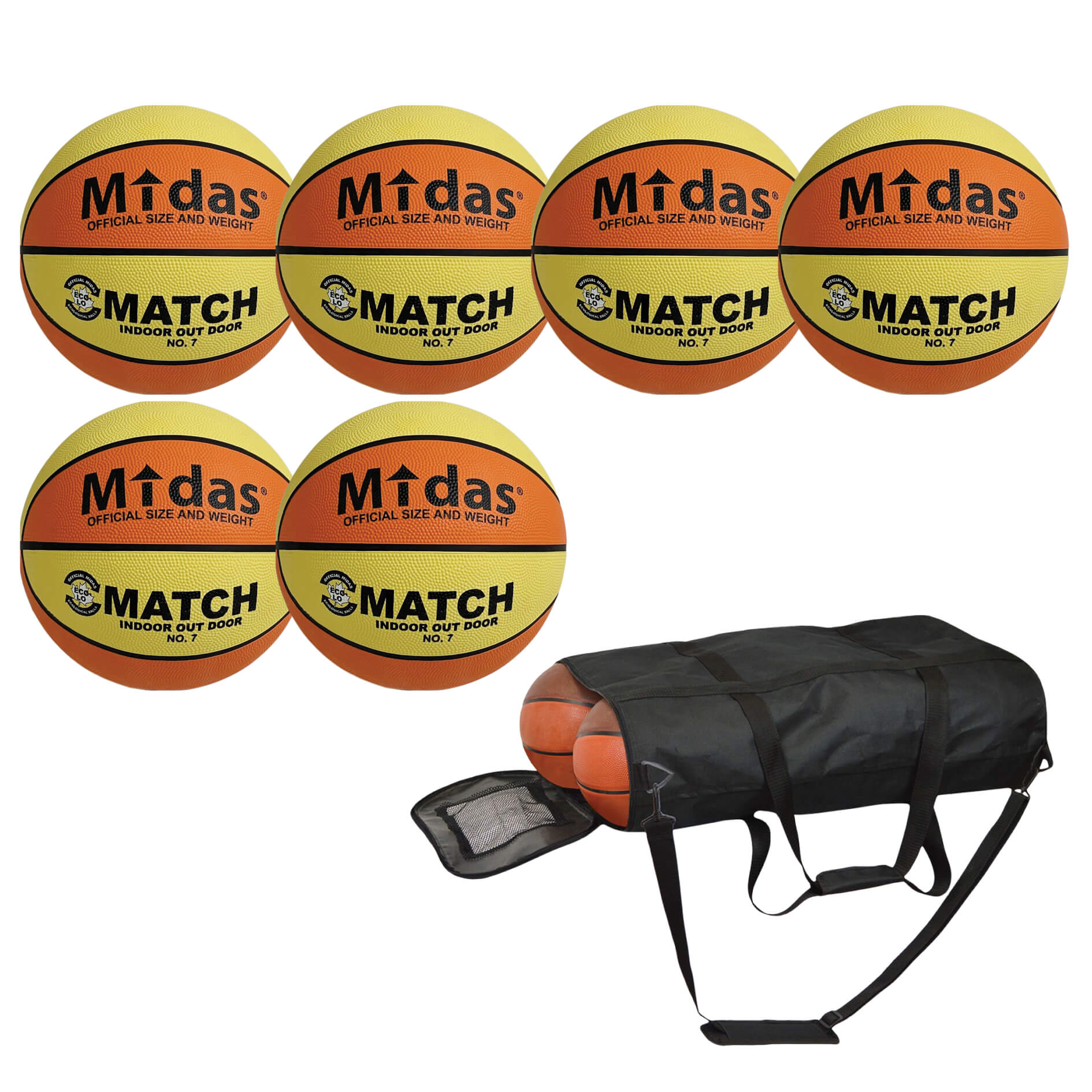 Midas Match Ecolo basketbollar paket