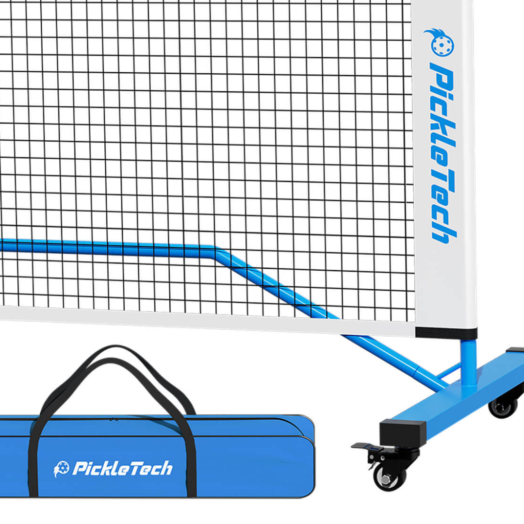 Pickleball nät med hjul