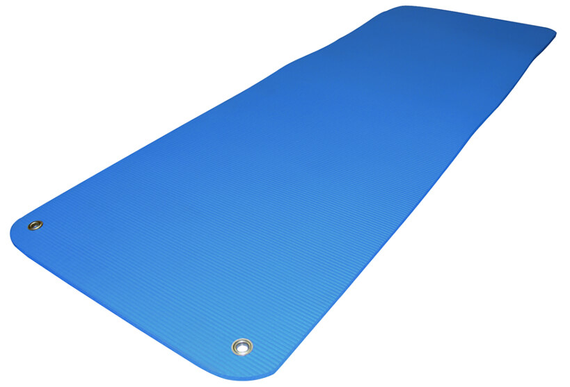 Gympningsmatta 185x60x1,5cm blå