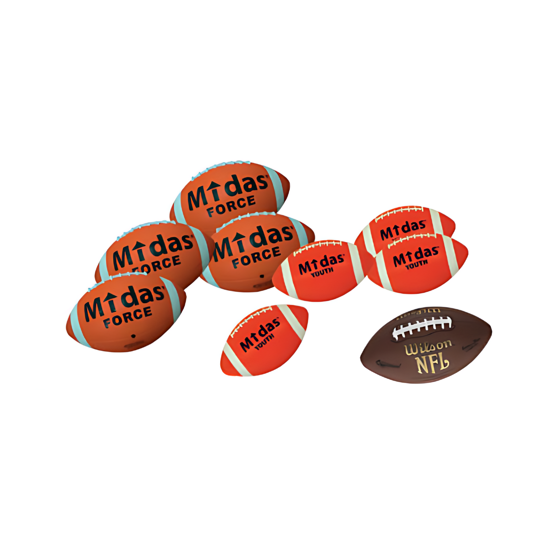 Midas/Wilson Flagfootball Pakke XL