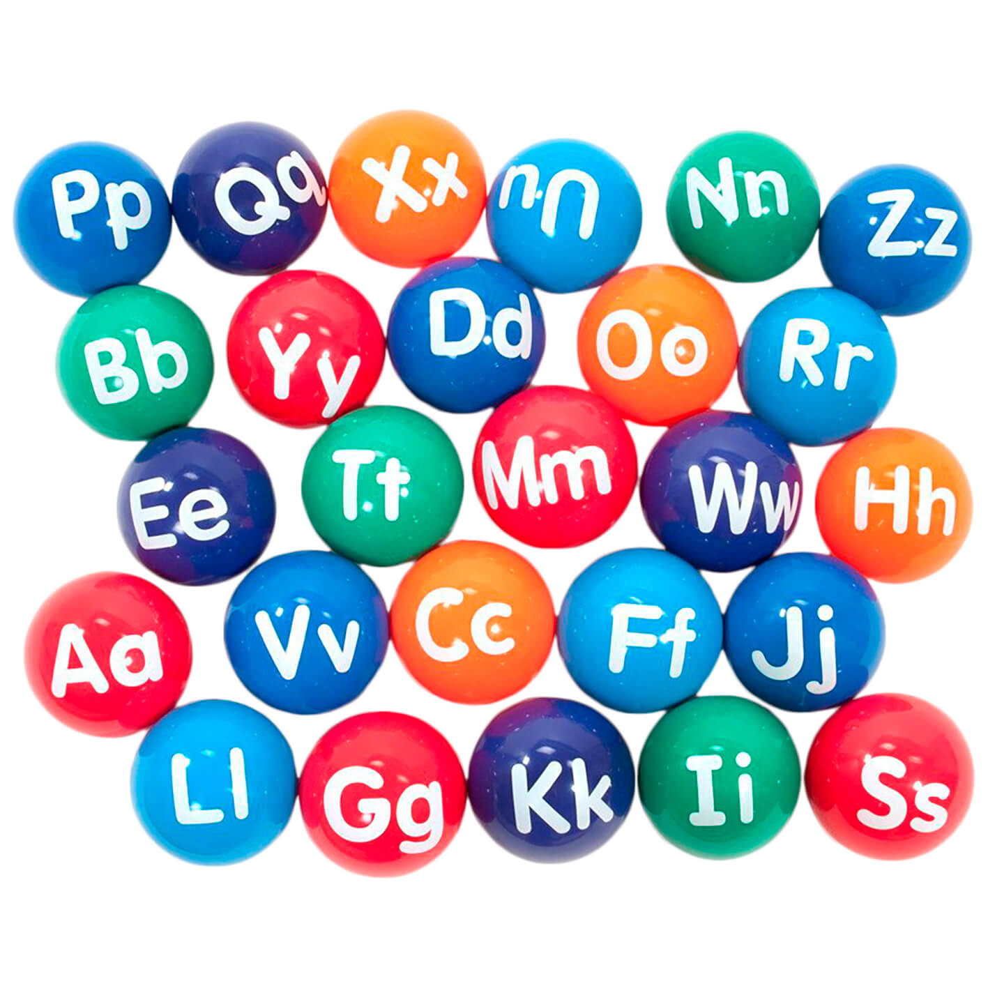 Bollar med alfabet - paket